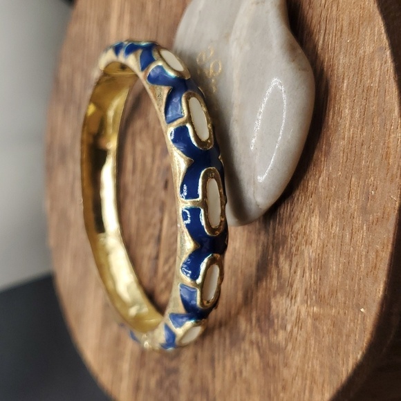 B2912 sailors bay enamel ocean bracelet - Picture 1 of 2